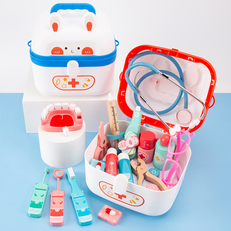 Kids Toys Doctor Set - LazyChild 어린이 조기 교육 토끼 의사