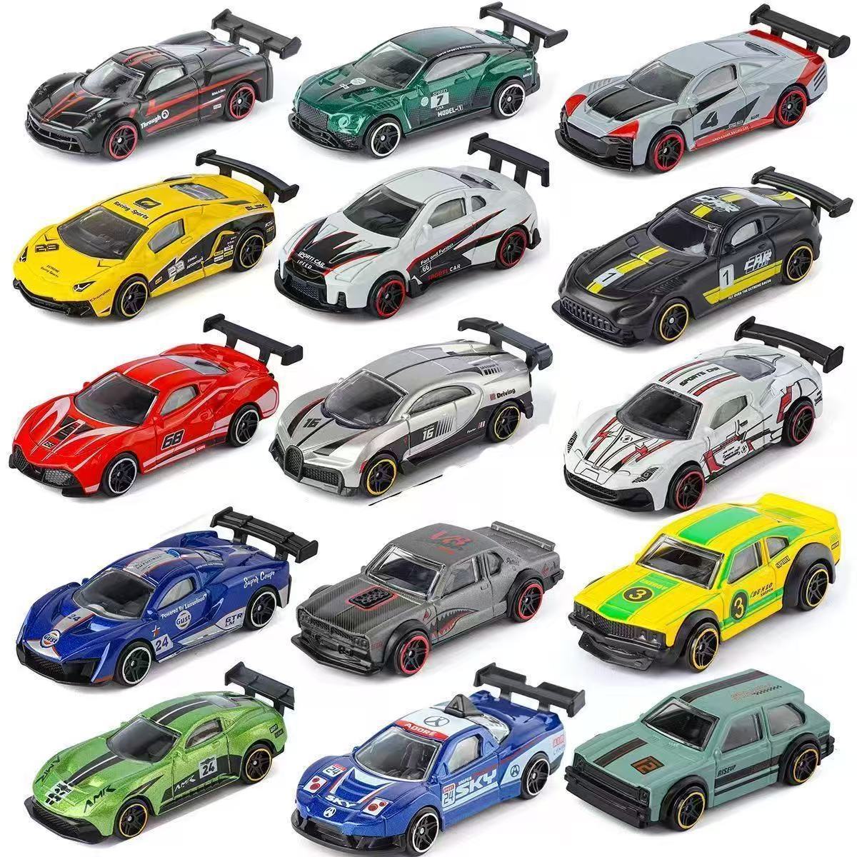 Kids Toys Cars - 합금 자동차 모델 시뮬레이션 1:64 슬라이딩