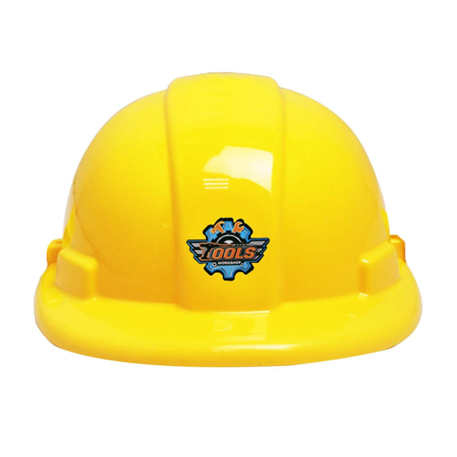 Kids Toys Yellow - 어린이 건설 모자 장난감 건설 노동자