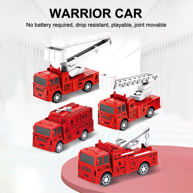 Kids Toys Cars - 1개 어린이 장난감 자동차 관성식 쓰레기차