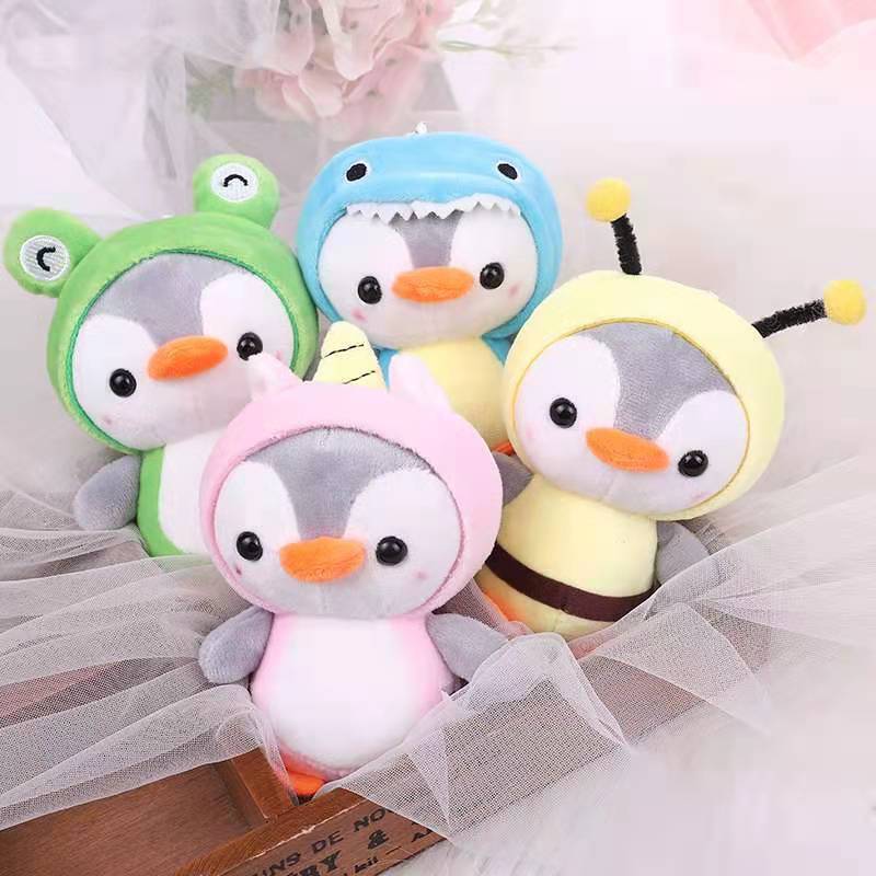 Unicorn Stuffed Toy - 새로운 귀여운 크리에이티브 펭귄 크로스 드레스