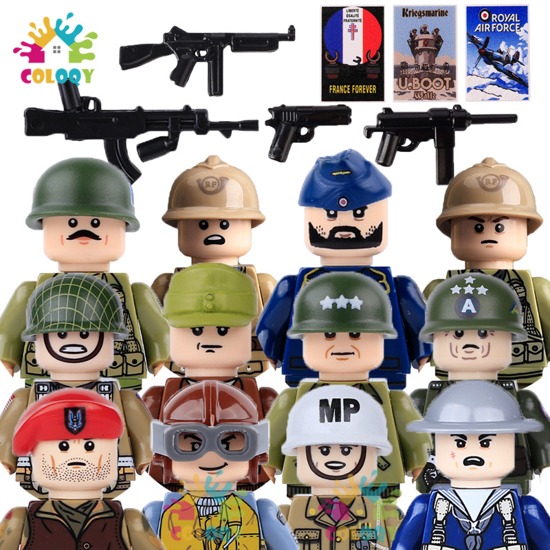 Kids Toys Uk - 새로운 어린이 장난감 2차 세계대전 군인