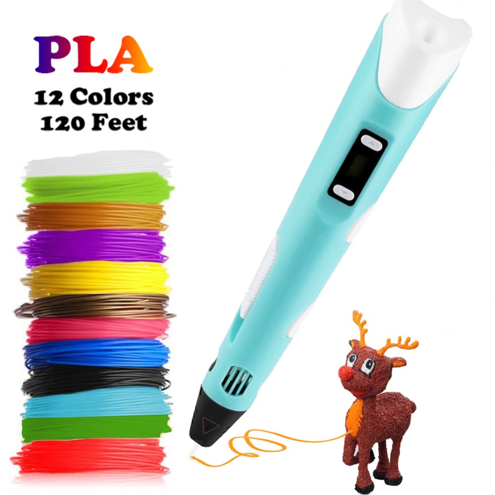 Kids Toys Uk - Dikale-DIY 3D 인쇄 펜, LED 스크린