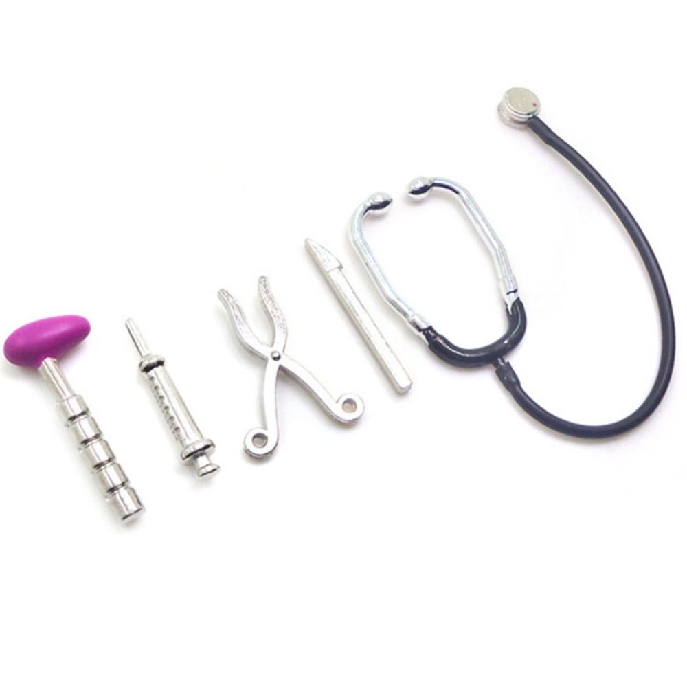 Kids Toys Doctor Set - 1/6 인형 집 청진기 세트, 의사