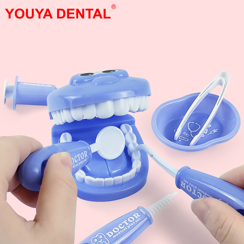 Kids Toys Doctor Set - 9Pcs 치과 키트 장난감 치과 장난감