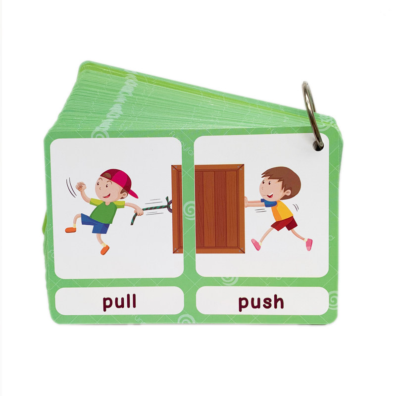 100가지 반대되는 단어 플래시 카드 영어 어휘 카드  - Kids Toys Idea 리뷰 및 가격
