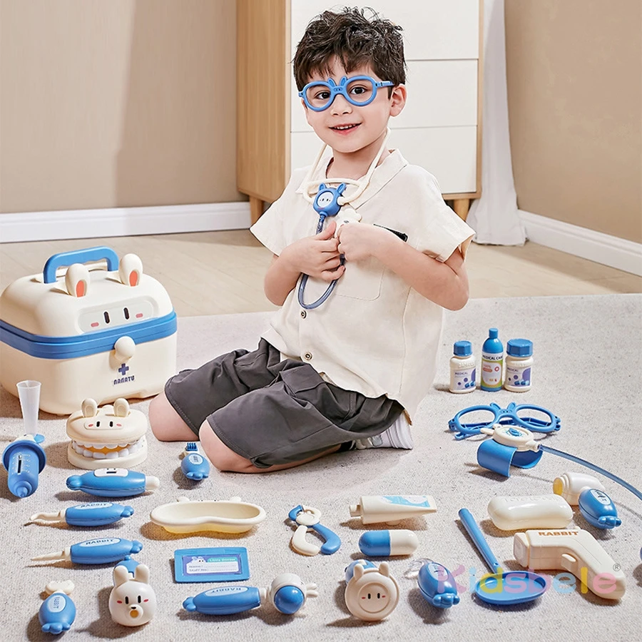 어린이 의사 놀이 세트 의료 장난감 키트 보관 케이스  - Kids Toys Doctor Set 리뷰 및 가격