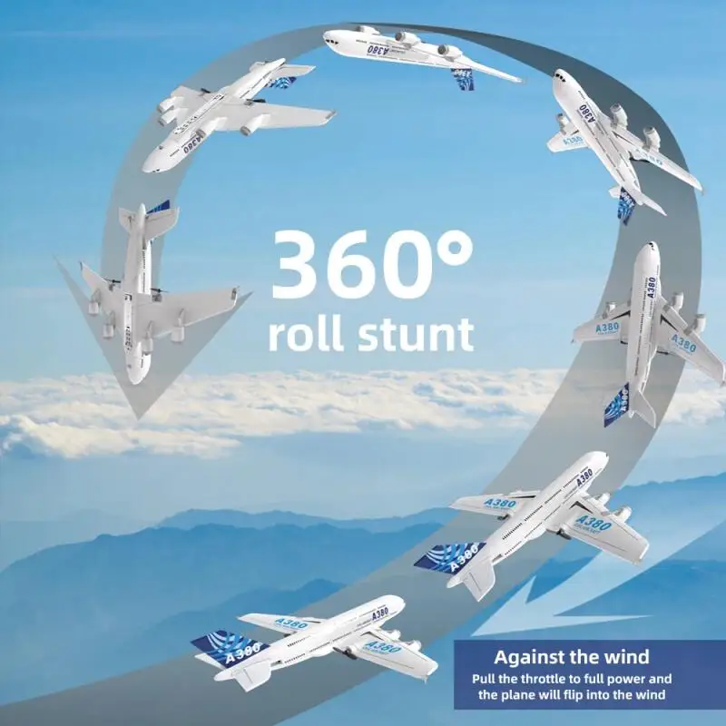 2.4G RC A380 폼 비행기 자이로스코프 원격 제 - Kid Toys And More 리뷰 및 가격