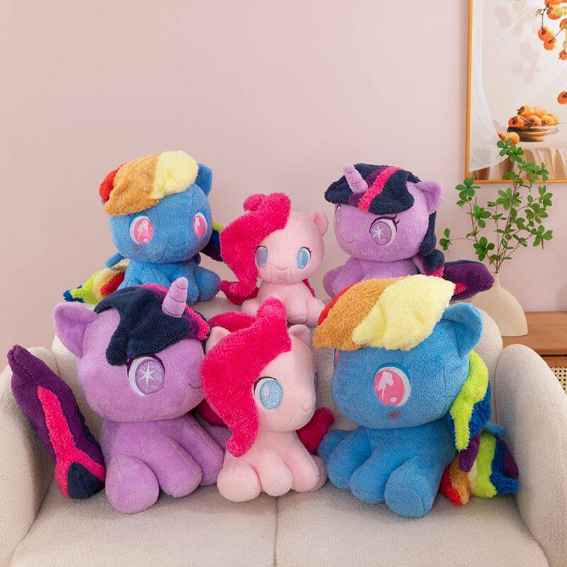새로운 마이 리틀 포니 플러시 인형 카와이 레인보우 포 - Unicorn Stuffed Toy 리뷰 및 가격