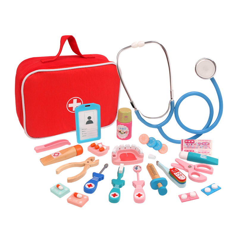 역할놀이 의사 장난감 나무 시뮬레이션 치과 검진 칫솔  - Kids Toys Doctor Set 리뷰 및 가격