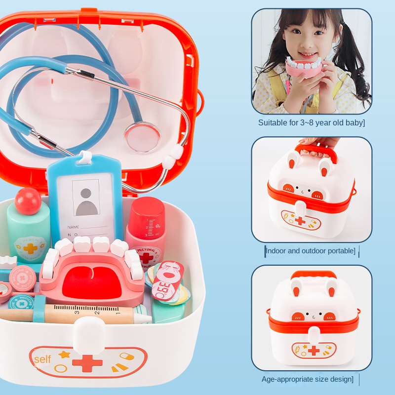 LazyChild 어린이 조기 교육 토끼 의사 장난감  - Kids Toys Doctor Set 리뷰 및 가격