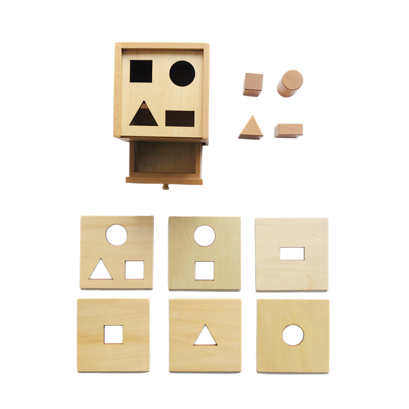 몬테소리 교육용 학습 완구 나무 기하학 상자(서랍 포함 - Kids Toys Drawers 리뷰 및 가격