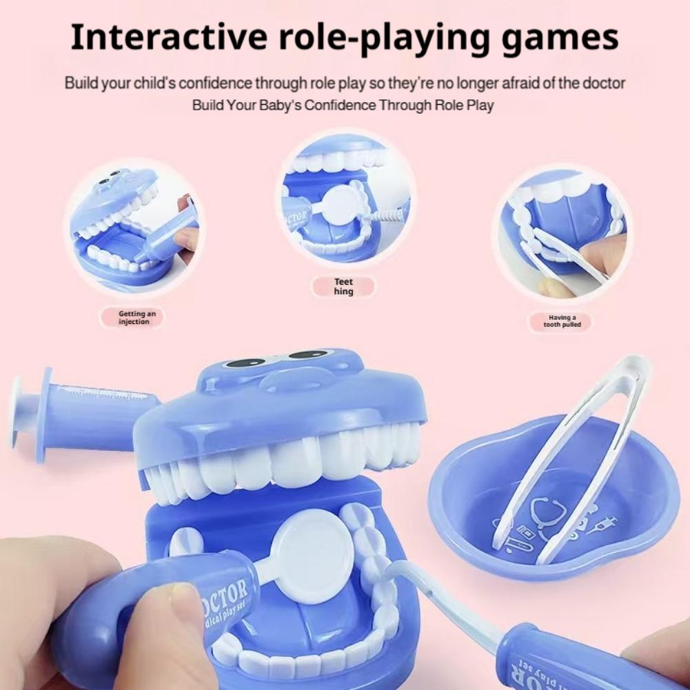 어린이 치과 의사 장난감 세트 시뮬레이션 의사 놀이 세 - Kids Toys Doctor Set 리뷰 및 가격