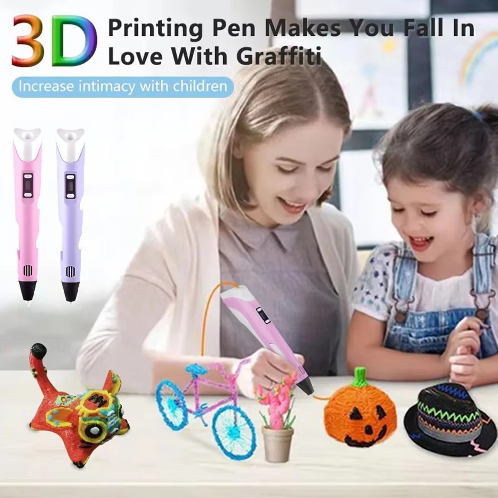 새로운 3D 프린팅 펜 어린이용 3D 펜 DIY 드로잉 - Kids Toys Uk 리뷰 및 가격
