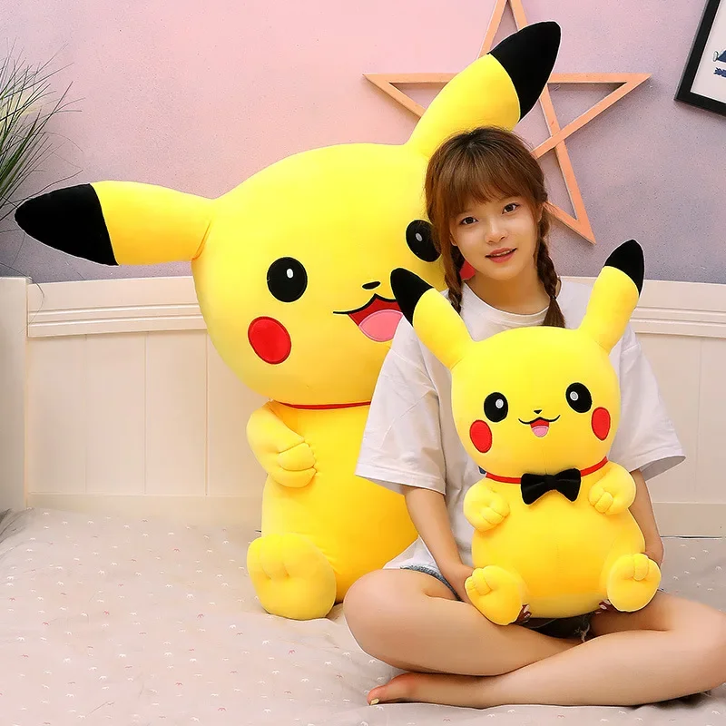 포켓몬 빅 사이즈 80cm 피카츄 봉제 인형 귀여운 애 - Kids Toys Yellow 리뷰 및 가격