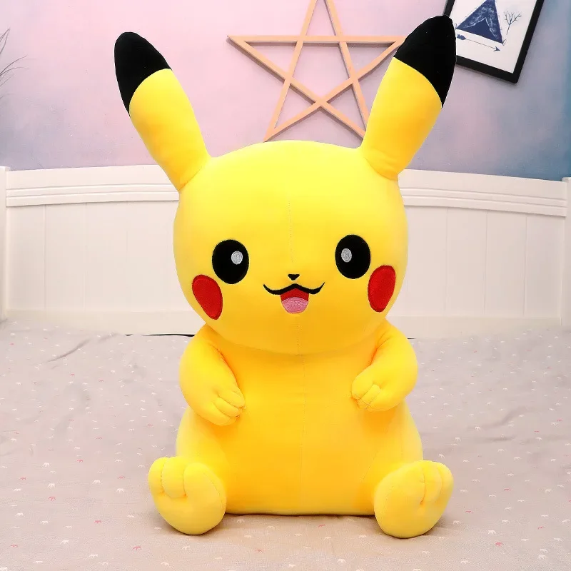 포켓몬 빅 사이즈 80cm 피카츄 봉제 인형 귀여운 애 - Kids Toys Yellow 리뷰 및 가격