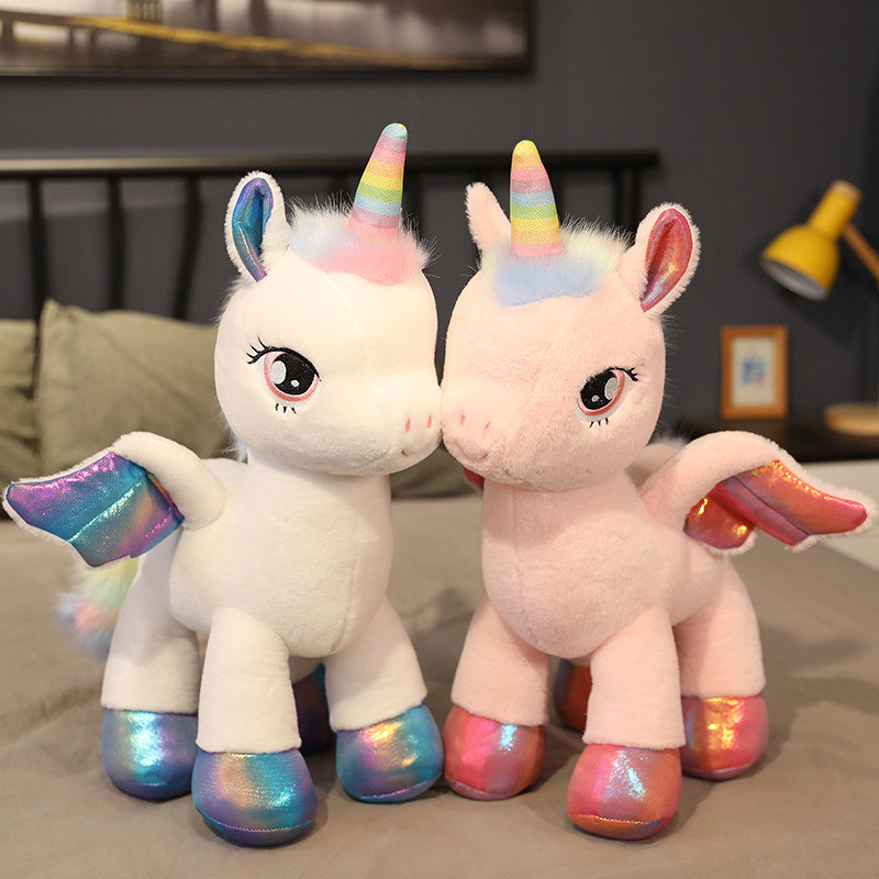 레인보우 페가수스 유니콘 플러시 장난감 조랑말 인형 잠 - Unicorn Stuffed Toy 리뷰 및 가격