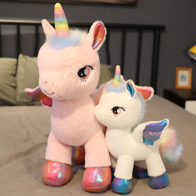 레인보우 페가수스 유니콘 플러시 장난감 조랑말 인형 잠 - Unicorn Stuffed Toy 리뷰 및 가격