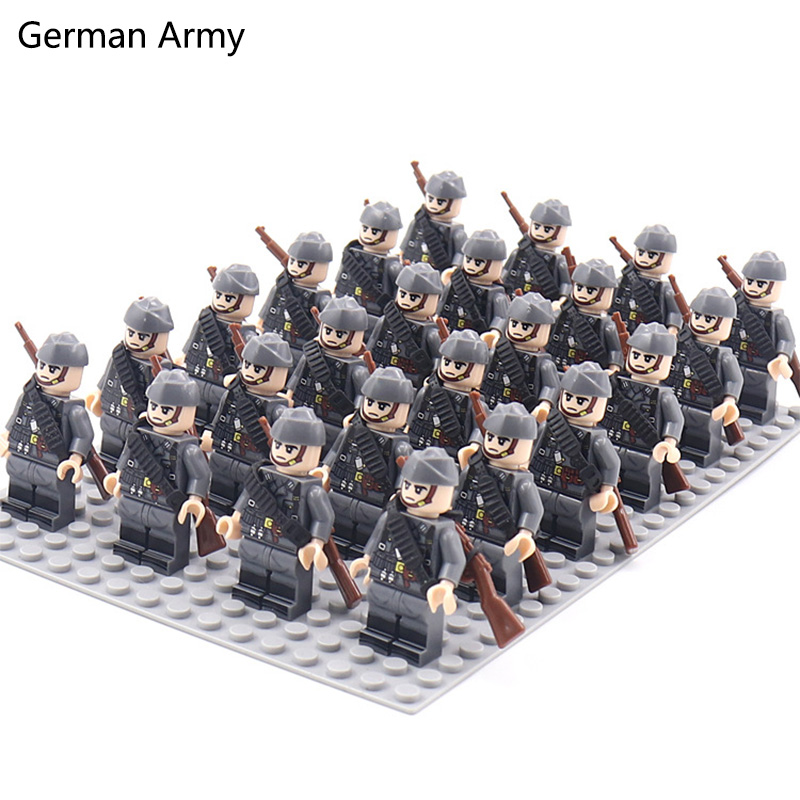 WW2 24 개/몫 군사 군인 빌딩 블록 세트 무기 소 - Kids Toys Uk 리뷰 및 가격