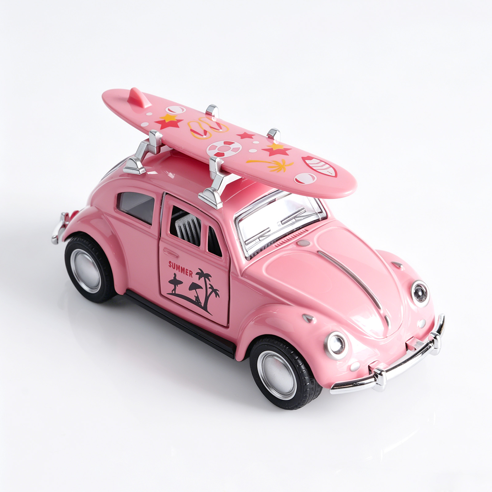 1:36 핑크색 폭스바겐 비틀 다이캐스트 자동차(서핑보 - Kids Toys Cars 리뷰 및 가격