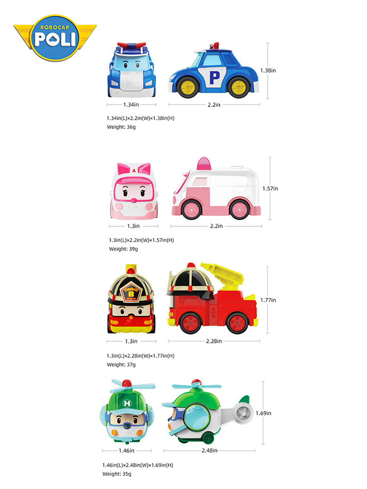 미니카 시리즈 단일 차량, 변형 불가능한 미니 장난감  - Kids Toys Cars 리뷰 및 가격