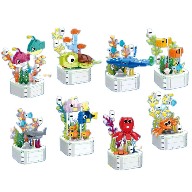 어린이용 귀여운 숲 동물 빌딩 블록, 조류 곤충, 해양 - Kid Toys And More 리뷰 및 가격