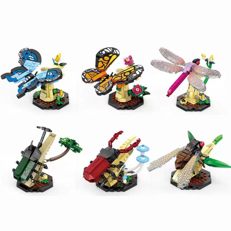 어린이용 귀여운 숲 동물 빌딩 블록, 조류 곤충, 해양 - Kid Toys And More 리뷰 및 가격
