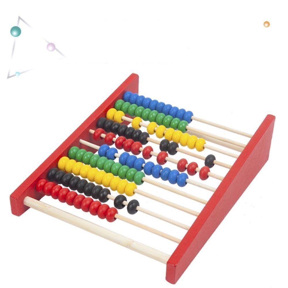 내구성 있는 나무 주판 교육용 빨강 파랑 노랑 계산대  - Kids Toys Yellow 리뷰 및 가격