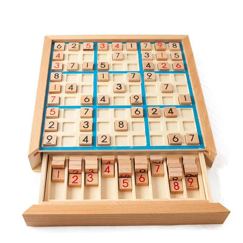 생각 타일과 서랍이있는 스도쿠 보드 게임 9X9 숫자  - Kids Toys Drawers 리뷰 및 가격