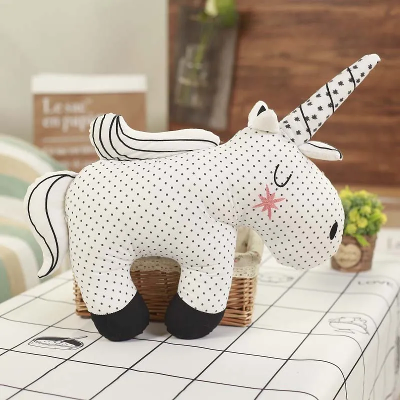 면으로 채워진 인형 토끼 곰 유니콘 플러시 베개 아기  - Unicorn Stuffed Toy 리뷰 및 가격