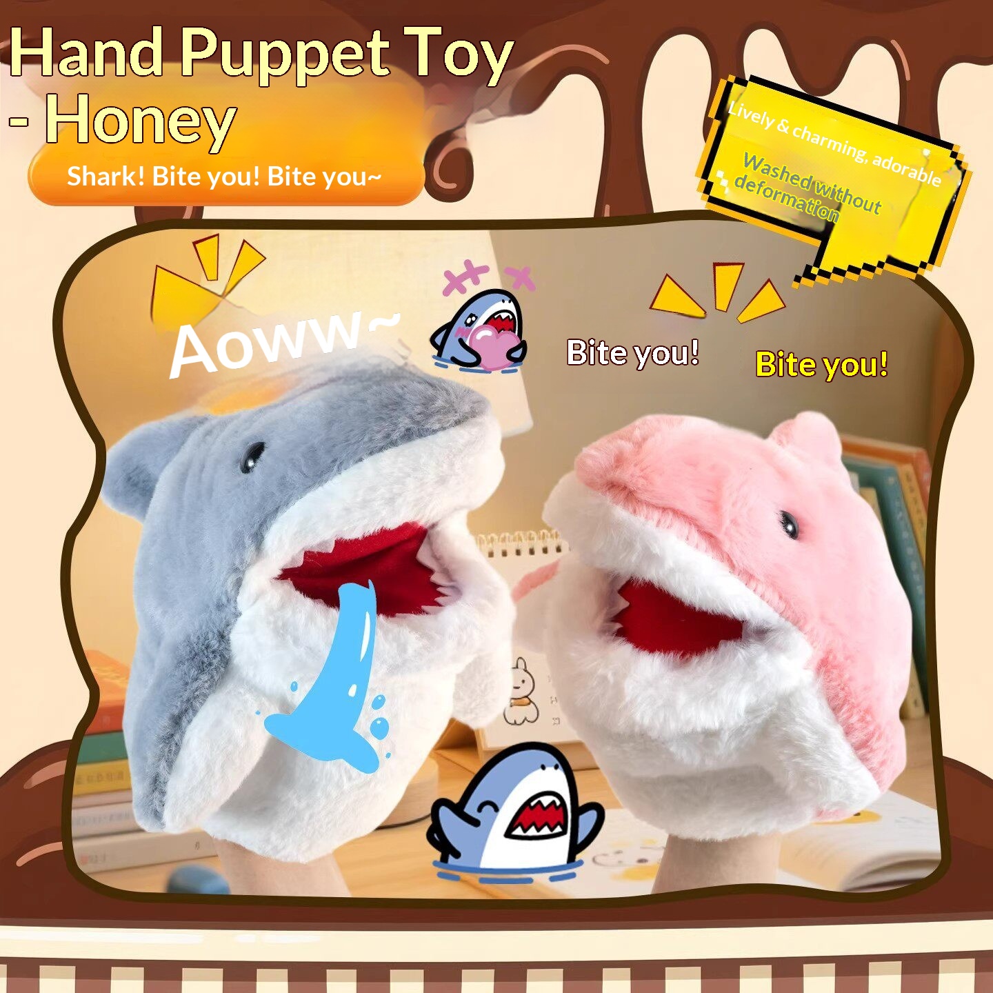 상어 손인형 봉제상어 팔 장갑 장난감 재미있는 인터랙티 - Kids Toys Idea 리뷰 및 가격