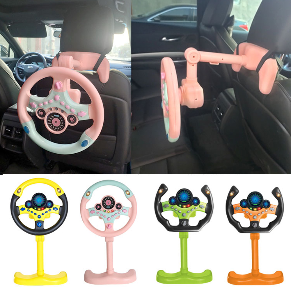 전기 시뮬레이션 스티어링 휠 장난감 빛과 소리 교육 어 - Kids Toys Clearance 리뷰 및 가격