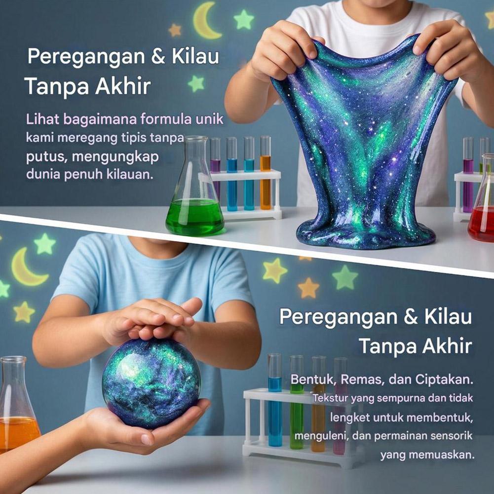 영국산 수제 컬러 클레이 재사용 가능한 탄성 슬라임 액 - Kids Toys Uk 리뷰 및 가격