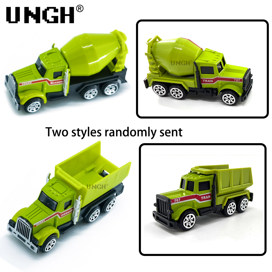 UNGH 6pcs 합금 다이 캐스트 엔지니어링 자동차  - Kids Toys Yellow 리뷰 및 가격