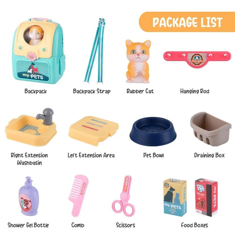 애완 동물 관리 놀이 세트 배낭 의사 세트와 개 손질  - Kids Toys Doctor Set 리뷰 및 가격
