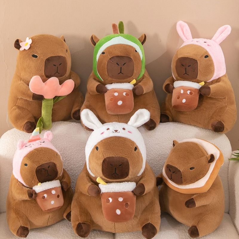 30CM Capybaras 박제 동물 인형 Capiba - Unicorn Stuffed Toy 리뷰 및 가격