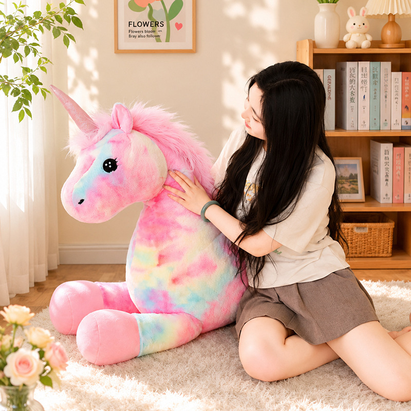 70cm 귀여운 아름다운 무지개 유니콘 플러시 인형 베 - Unicorn Stuffed Toy 리뷰 및 가격