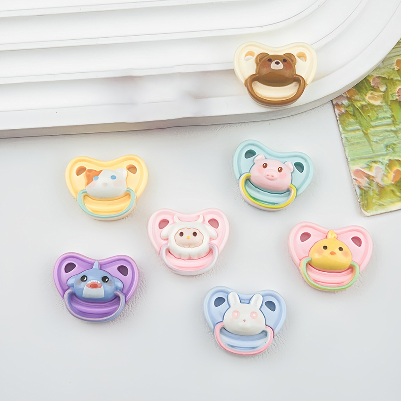 10Pcs 사랑스러운 미니 인형 젖꼭지 놀이 집 용품  - Kids Toys Idea 리뷰 및 가격