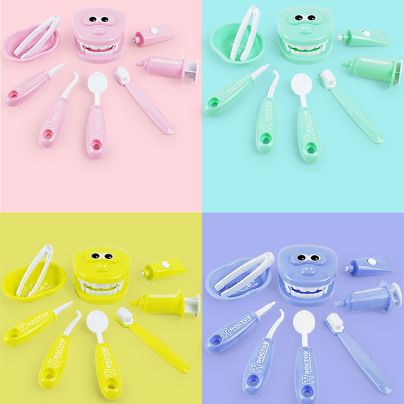 9Pcs 치과 키트 장난감 치과 장난감 역할 놀이 치과 - Kids Toys Doctor Set 리뷰 및 가격