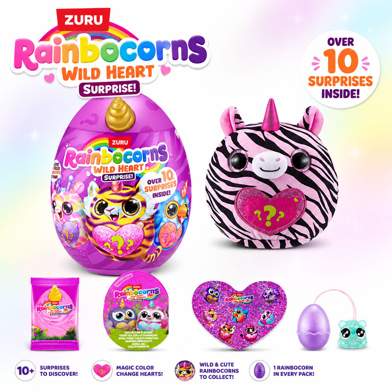 ZURU Rainocorns 와일드 하트 서프라이즈 레 - Unicorn Stuffed Toy 리뷰 및 가격