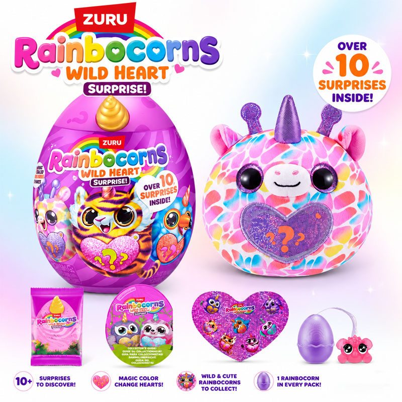 ZURU Rainocorns 와일드 하트 서프라이즈 레 - Unicorn Stuffed Toy 리뷰 및 가격