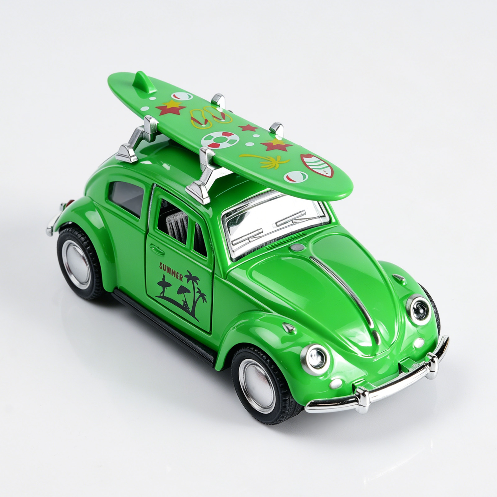 레트로 그린 비틀 다이캐스트 자동차, 1:36 스케일  - Kids Toys Cars 리뷰 및 가격