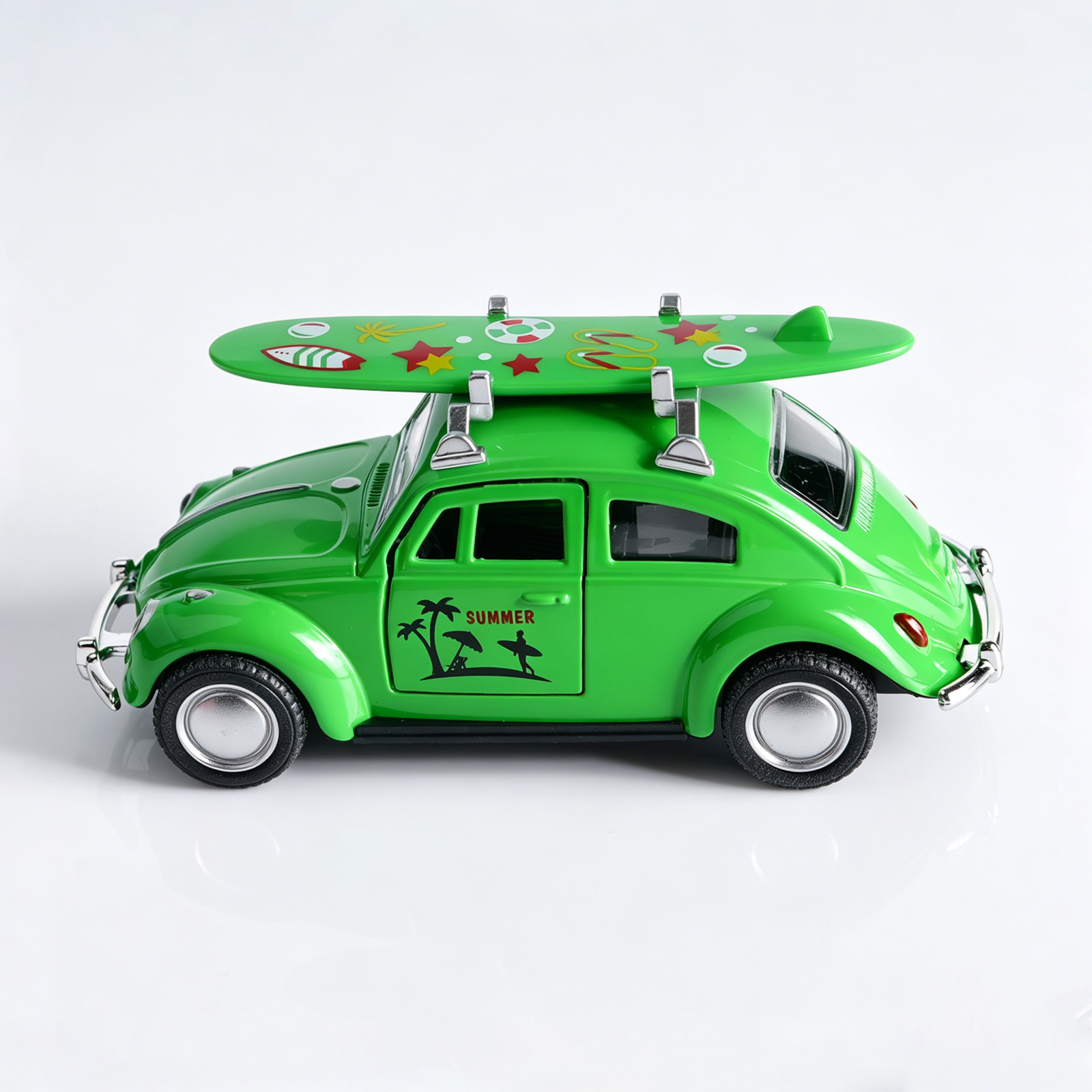 레트로 그린 비틀 다이캐스트 자동차, 1:36 스케일  - Kids Toys Cars 리뷰 및 가격