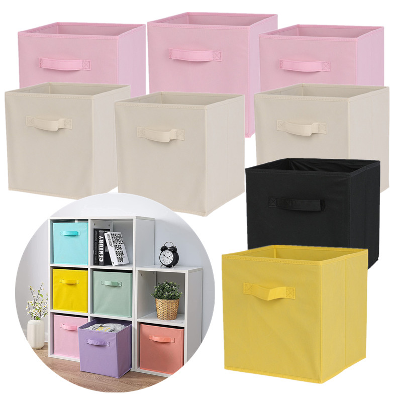 접이식 큐브 수납함 부직포 수납 박스 가정용품, 아이  - Kids Toys Drawers 리뷰 및 가격