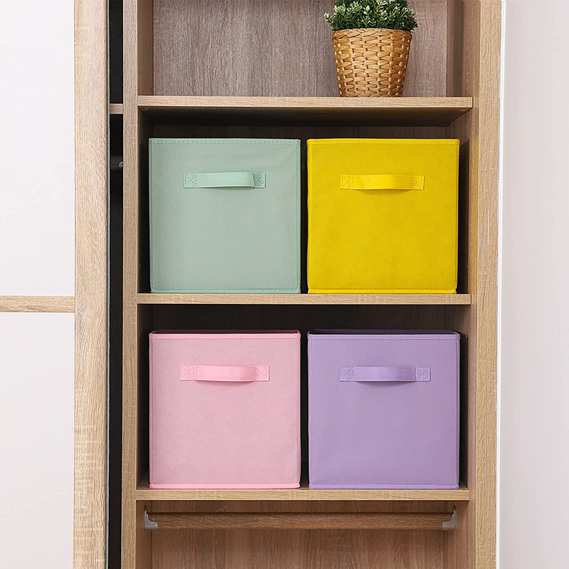 접이식 큐브 수납함 부직포 수납 박스 가정용품, 아이  - Kids Toys Drawers 리뷰 및 가격